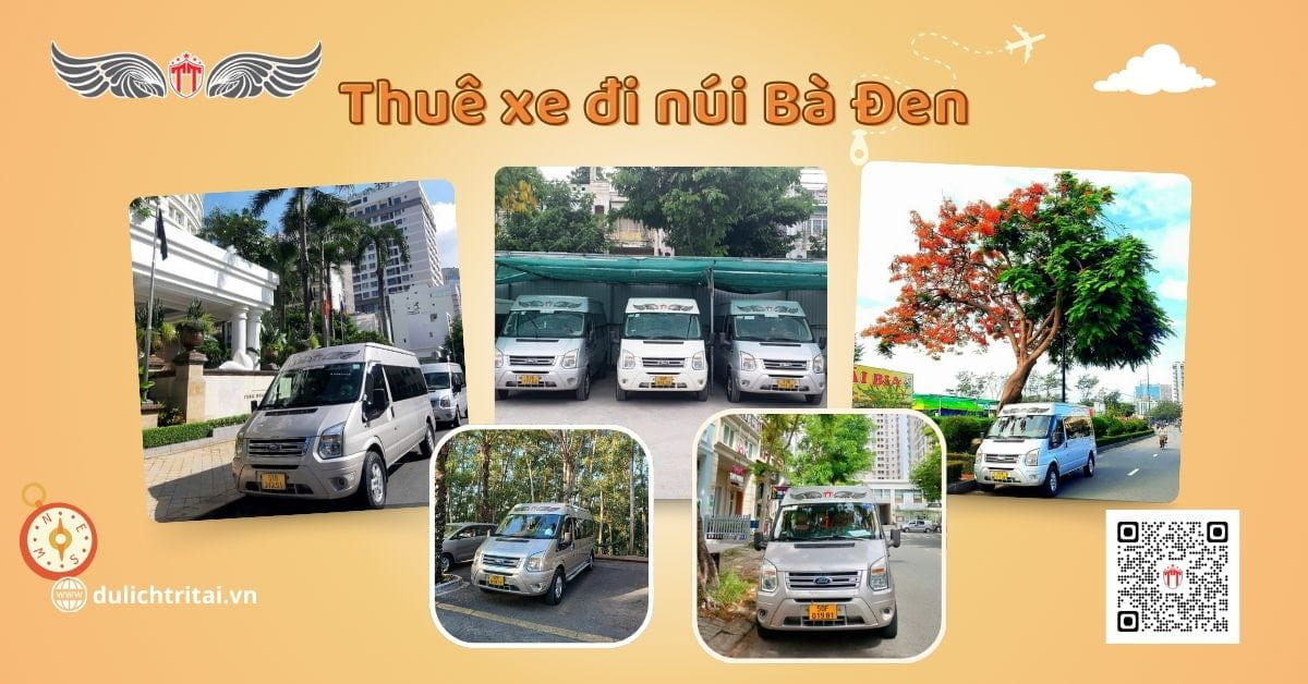 Thue xe 16 cho di du lich Tay Ninh