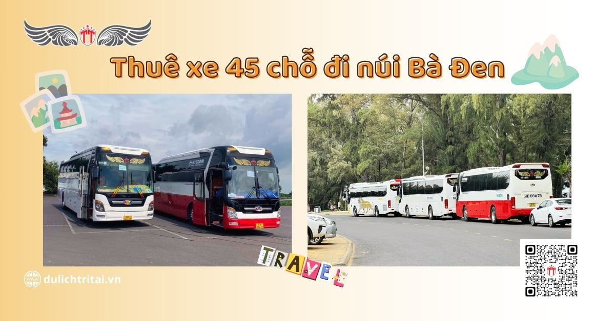 Cho thue xe 45 cho di nui Ba Den gia re