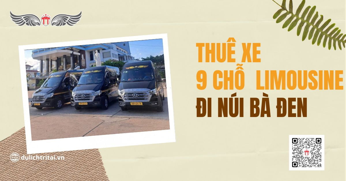 Cho thue xe 9 cho limousine di Nui Ba Den tu TPHCM