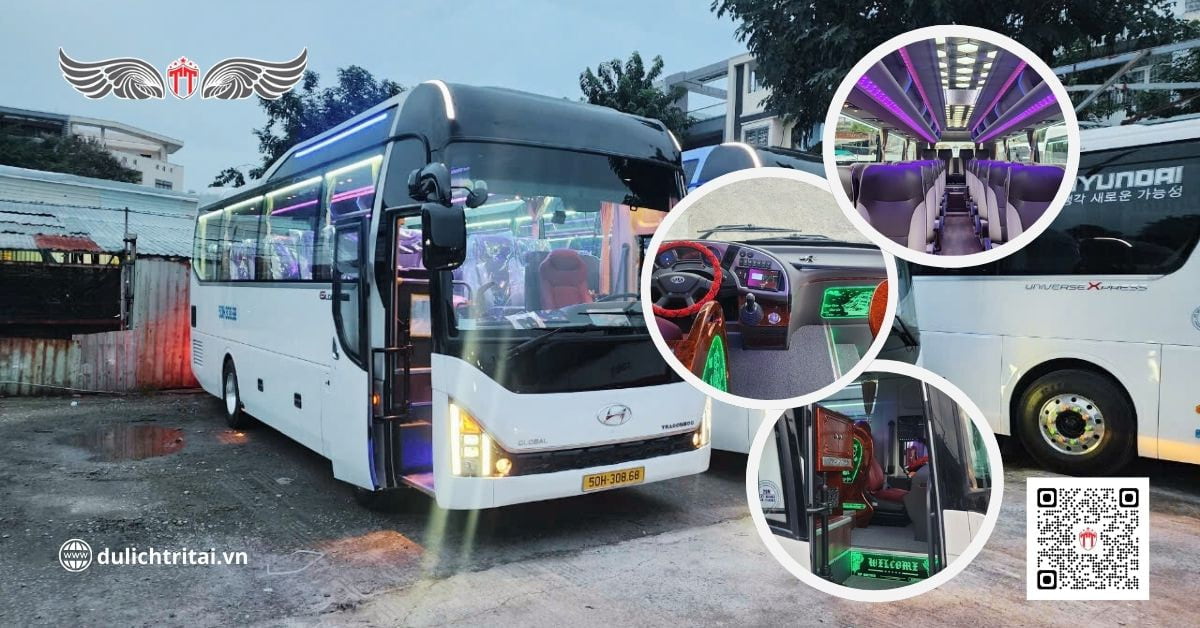 Thuê xe 29 chỗ tại Bình Tân chất lượng cao, xe mới