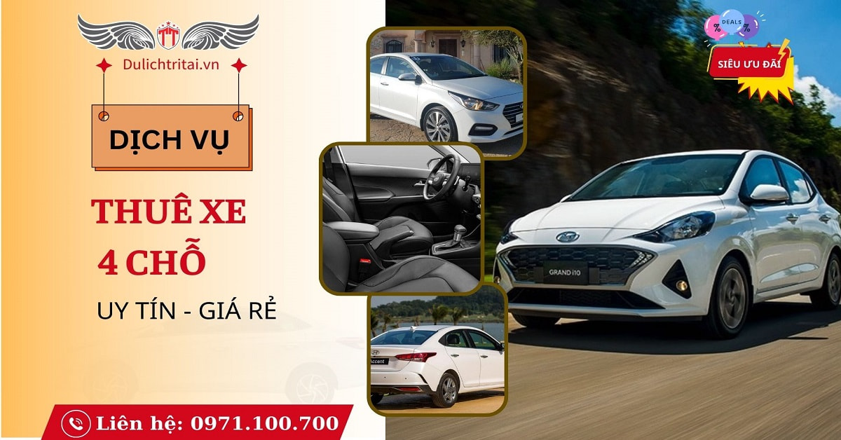 Trí Tài chuyên cho thuê xe 4 chỗ uy tín