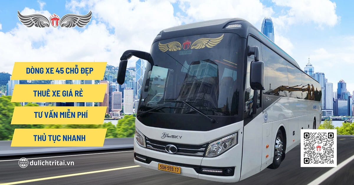 Đặt xe 45 chỗ tại quận Tân Phú ngay hôm nay để được giảm giá