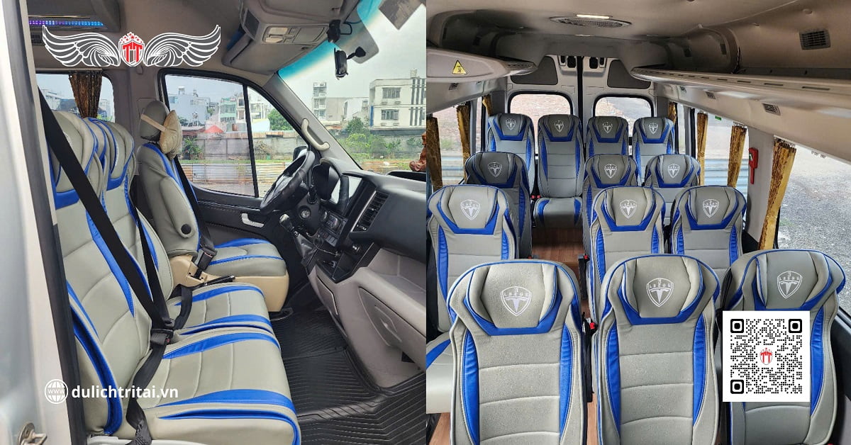 Dịch vụ thuê xe 16 chỗ quận Bình Thạnh uy tín, chất lượng