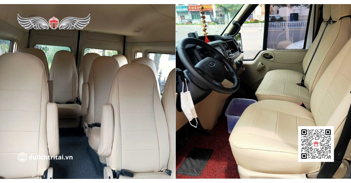 Kinh nghiệm và lưu ý thuê xe du lịch 16 chỗ tại quận Tân Phú 