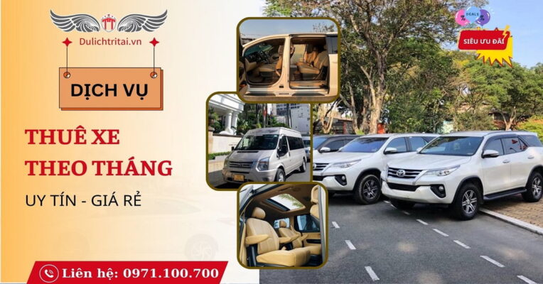 Thuê xe đi theo tháng