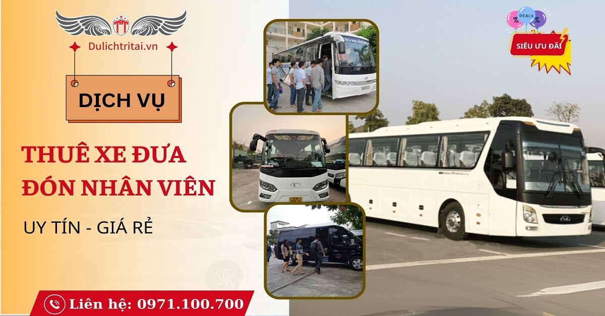 Thuê xe đưa đón nhân viên