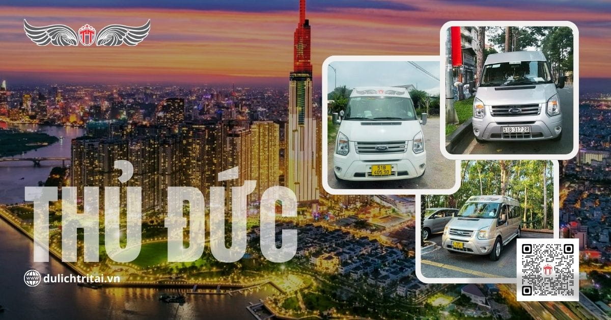 Dịch vụ cho thuê xe 16 chỗ Thủ Đức giá rẻ của du lịch Trí Tài