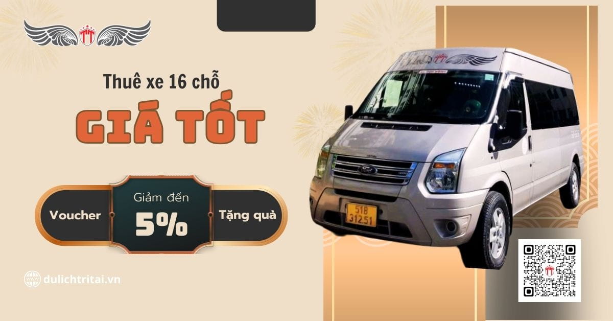 Giá thuê xe 16 chỗ tại Thủ Đức mới nhất