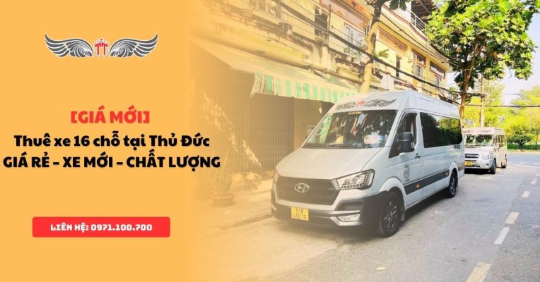 Thuê xe 16 chỗ Thủ Đức của du lịch Trí Tài