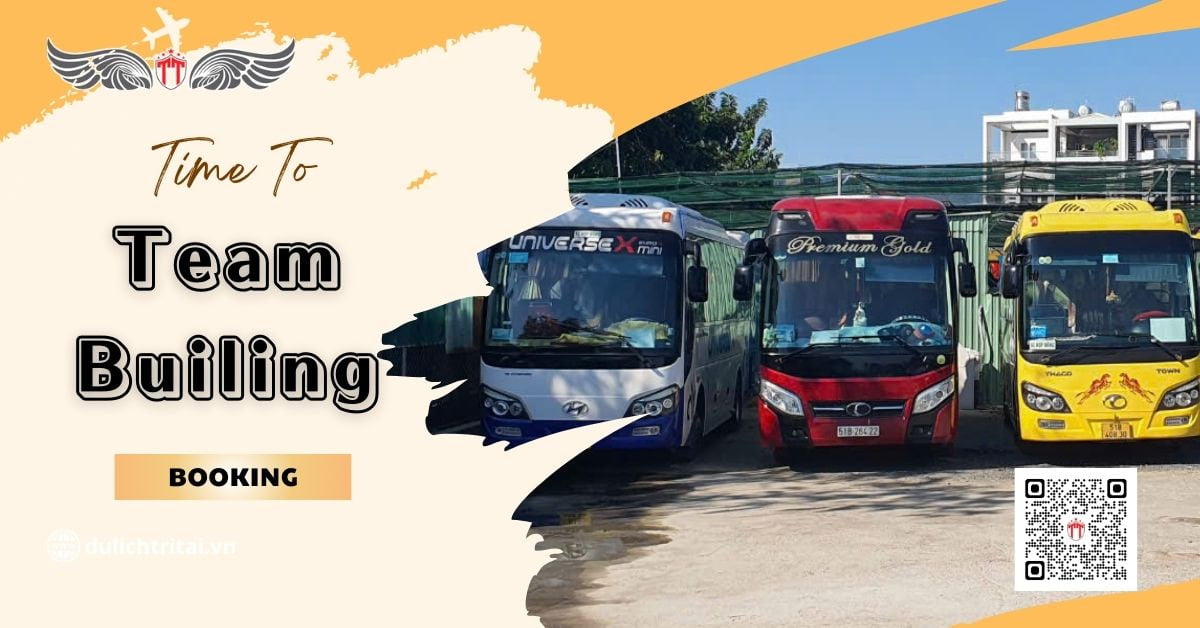 Dịch vụ thuê xe đi team building Sài Gòn - Đà Lạt của du lịch Trí Tài